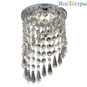 Встраиваемый светильник Ambrella light Crystal K2247 CH/CL