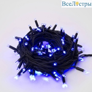 Уличная светодиодная гирлянда (UL-00003942) Uniel синий ULD-S1000-120/TBK Blue IP67