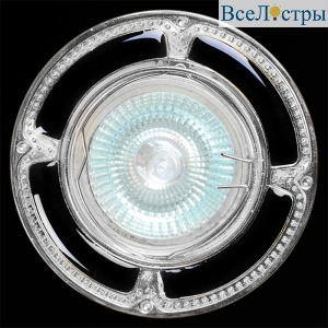 Встраиваемый светильник Reluce 01019-9.0-001AK MR16 BK+CR