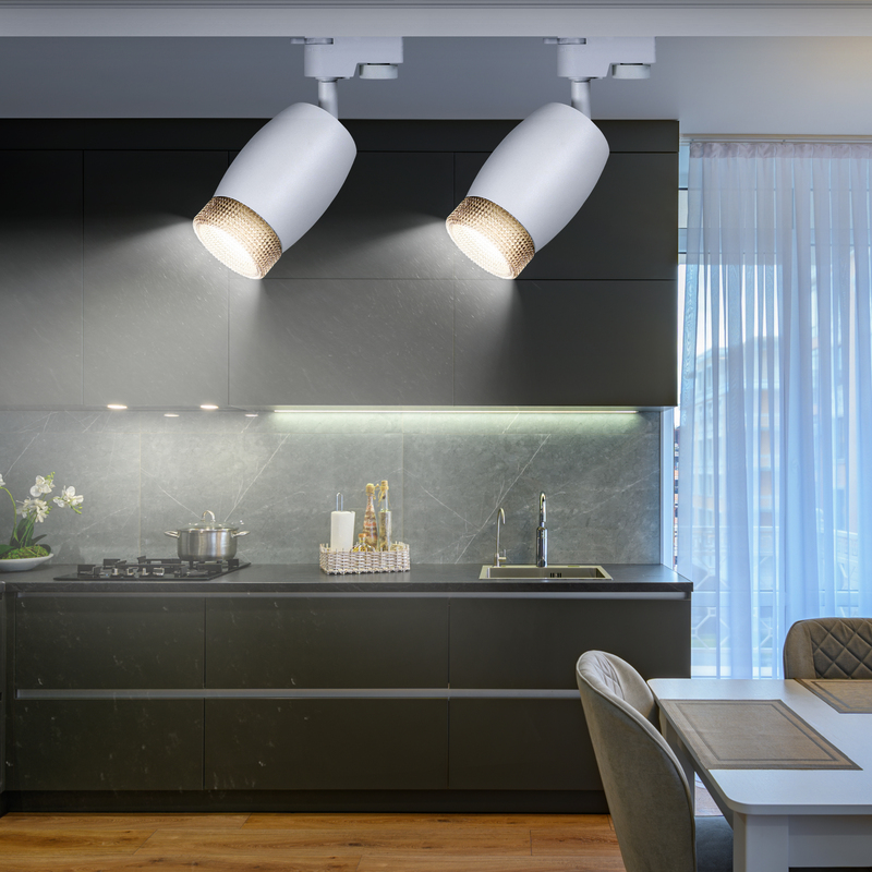 трековый светильник эра tr51 - gu10 wh б0054163