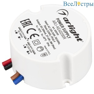 Драйвер Arlight ARJ-KE40200R 27-40V 8W IP44 0,2A 028189