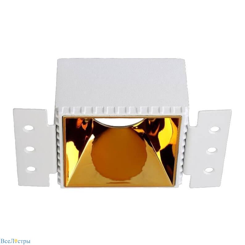 встраиваемый светильник crystal lux clt 051c1 wh-go