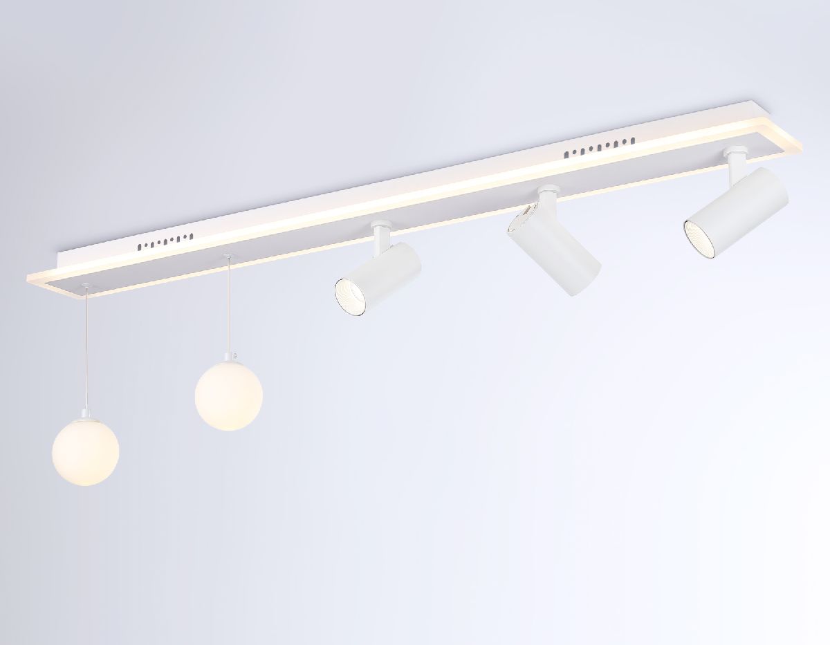 потолочная люстра ambrella light linetech fl66201