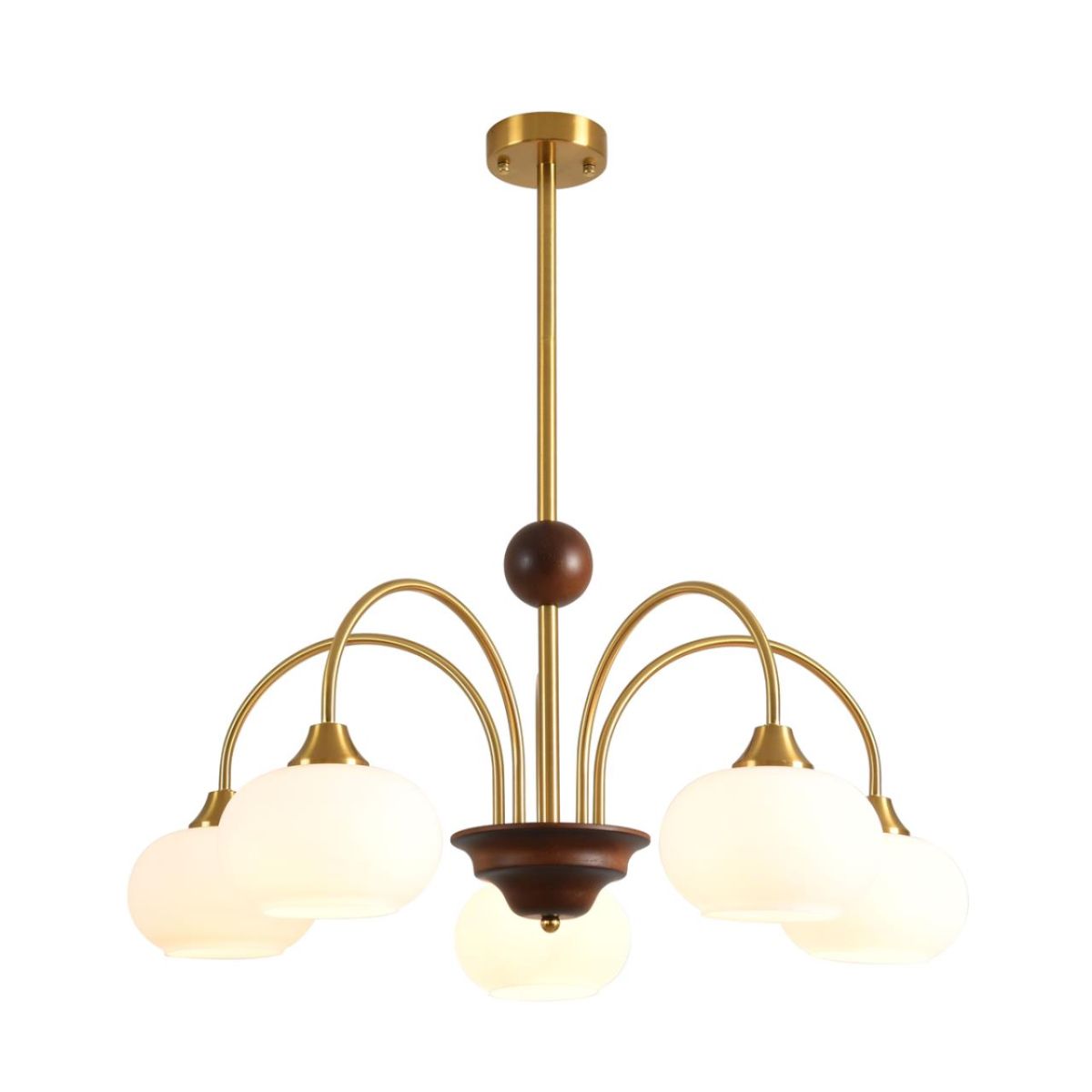 люстра на штанге lumion moderni larina 8323/5c