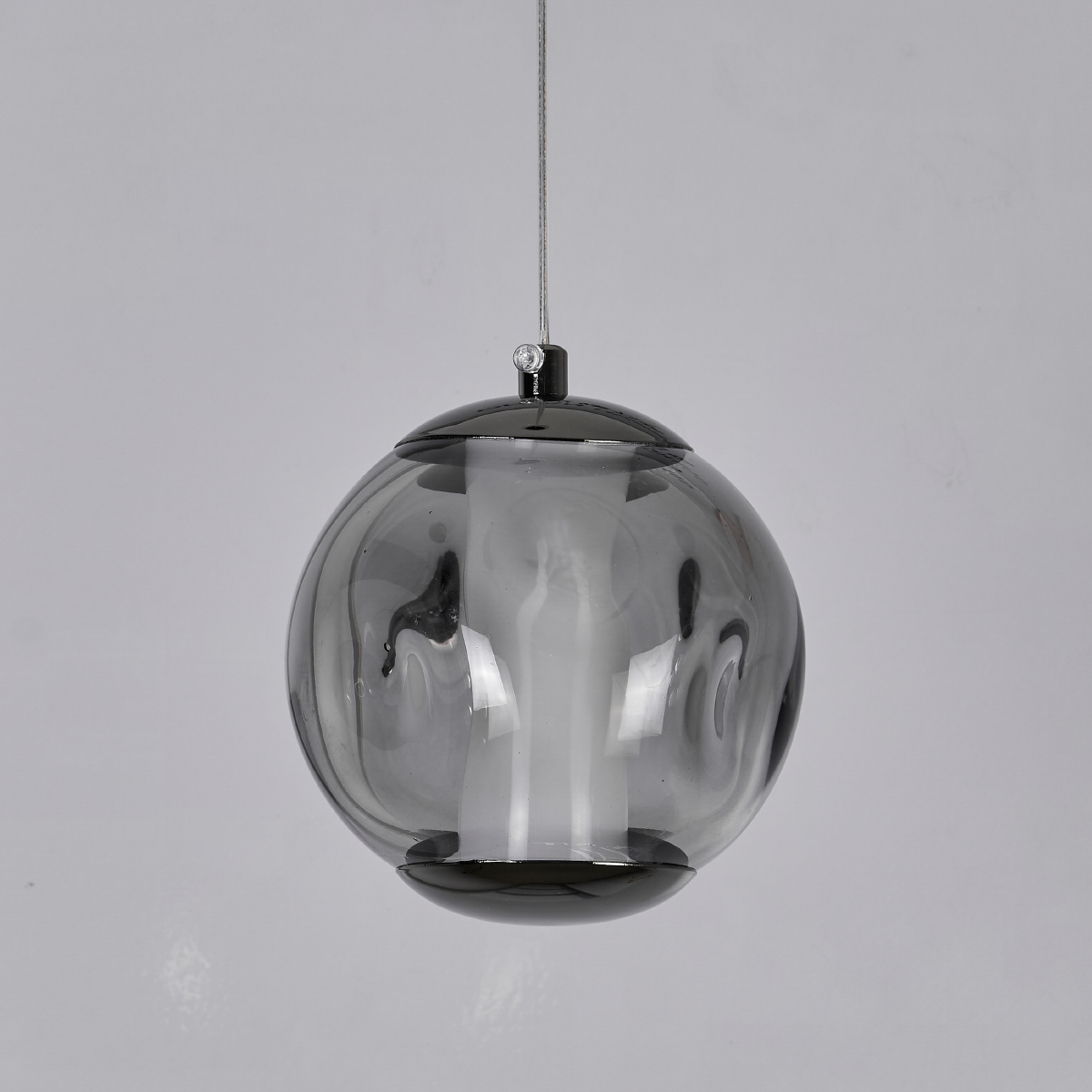 подвесной светильник delight collection od2437-1 pearl black/smoke