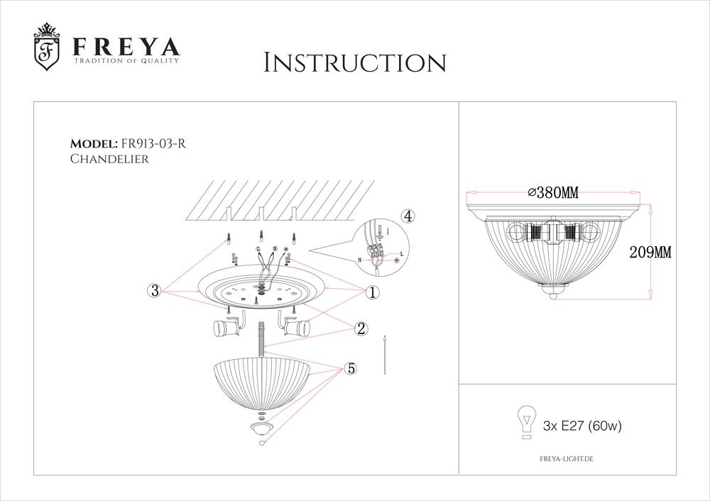 потолочный светильник freya planum fr2913-cl-03-bz