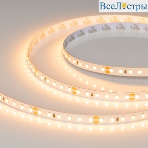 Светодиодная лента Arlight UL-A120-8mm 24V Warm2400 (9.6 W/m, IP20, 5m) (7 лет) 042299