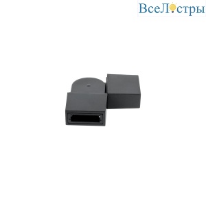Гибкое cоединение 48V черное Lightstar Due Hermes 510157