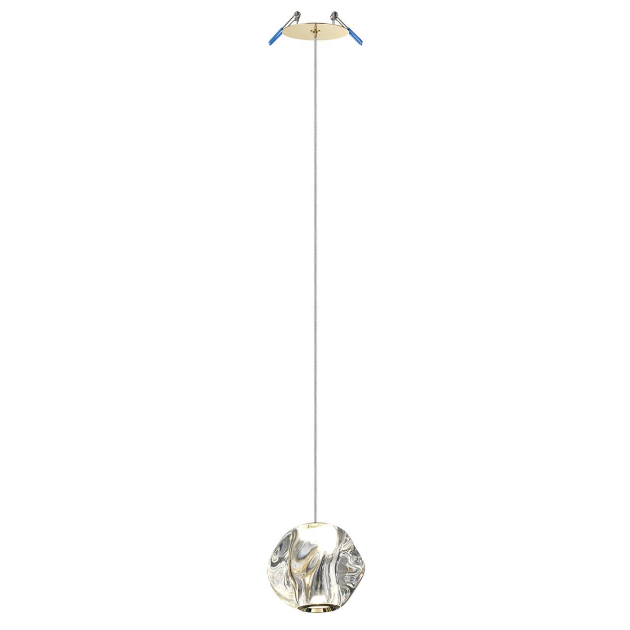 подвесной светодиодный светильник odeon light l-vision jemstone 5085/5l