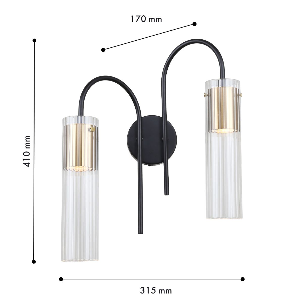 бра f-promo kors 4740-2w