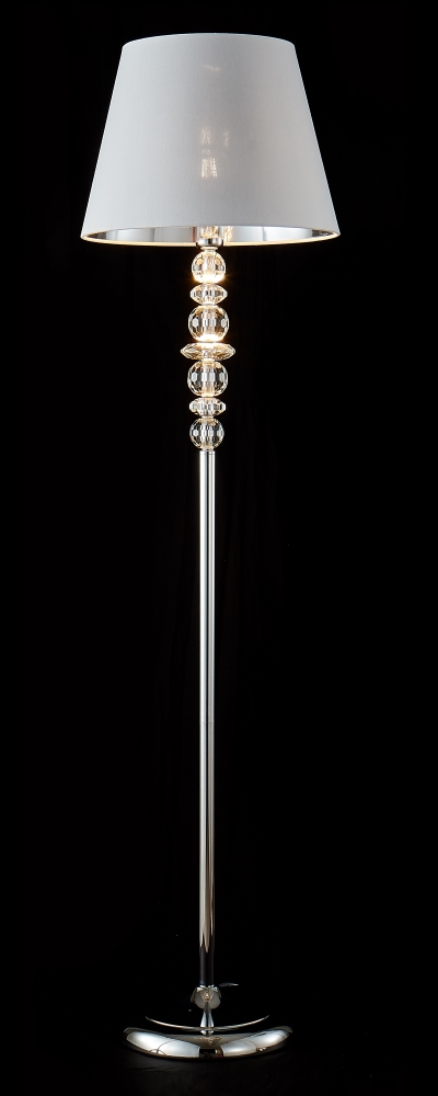торшер crystal lux armando chrome armando pt1 chrome