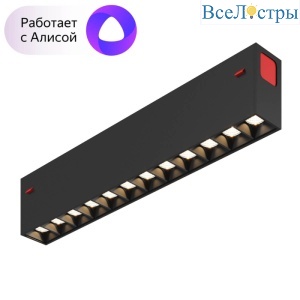 Трековый светодиодный светильник Denkirs DK8001-BK
