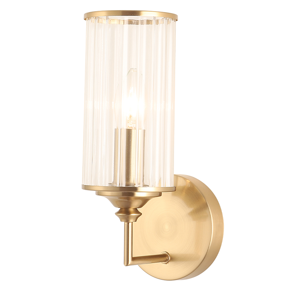 бра crystal lux gloria ap1 brass
