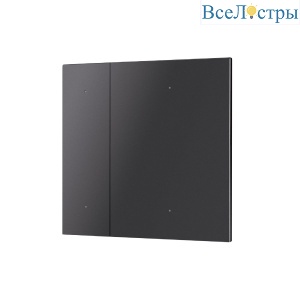 Накладка панели Arlight KNX-23-2G-SUF Dark Grey (Backlight) 051098