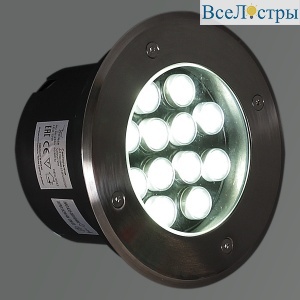 Грунтовый светильник Reluce 09403-0.7-001U LED12W WH