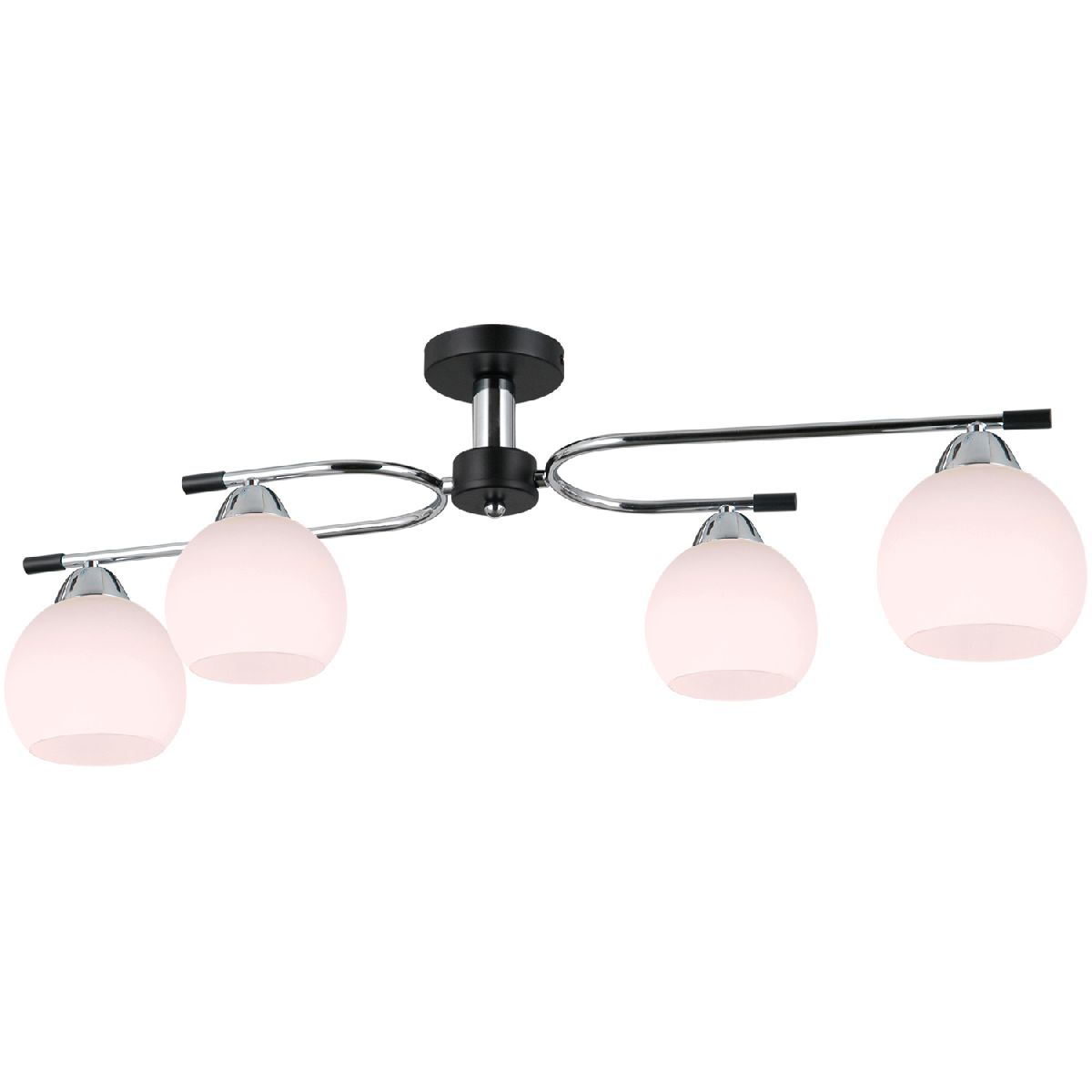 потолочная люстра illumico il0638-4csq-24 cr bk libra