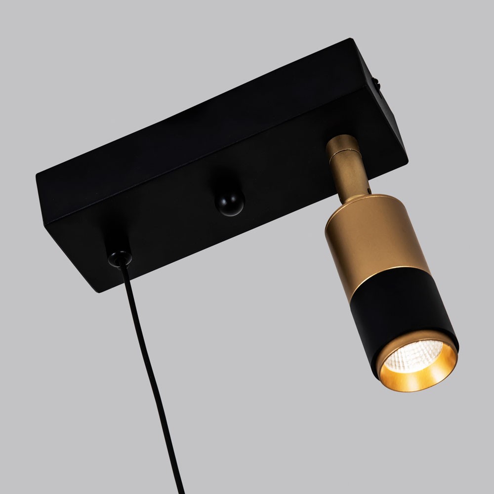 подвесной светильник led4u l8705-2 bk