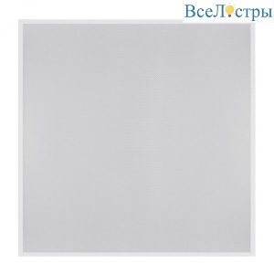 Встраиваемый светодиодный светильник Uniel (UL-00007172) ULP-6060 36W/3950К/EMG IP40 School Eco White