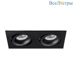 Встраиваемый светильник ITALLINE DE-202 black