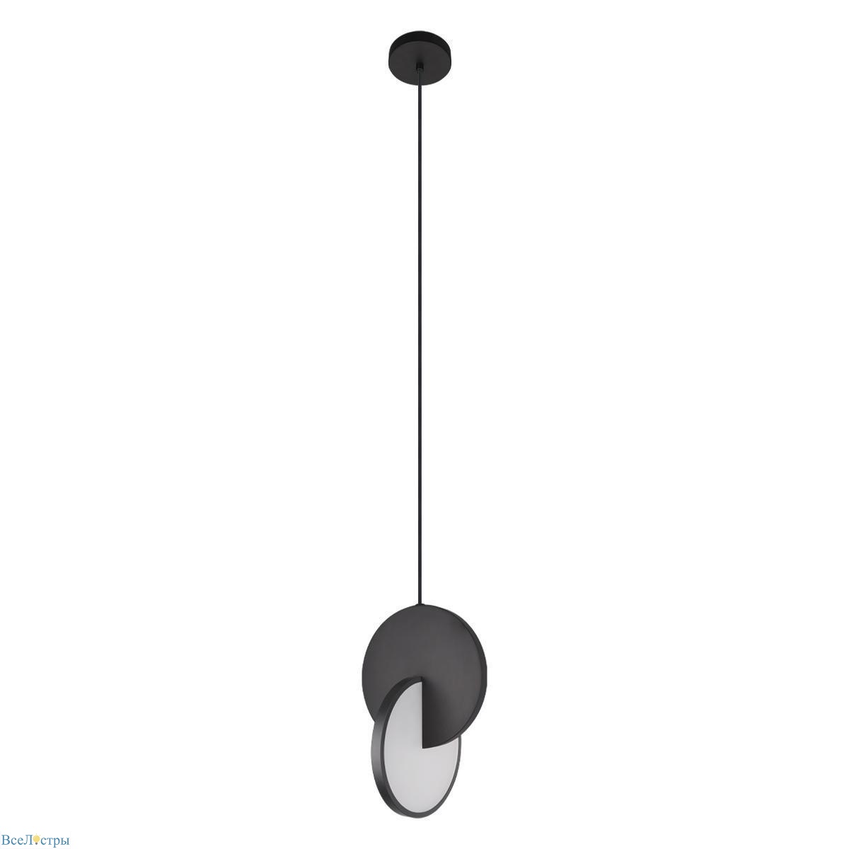 подвесной светодиодный светильник loft it eclipse 9970bk