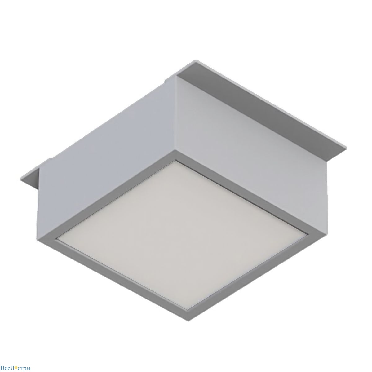 встраиваемый светильник arlight dl-grigliato-s90x90-6w day4000 051140