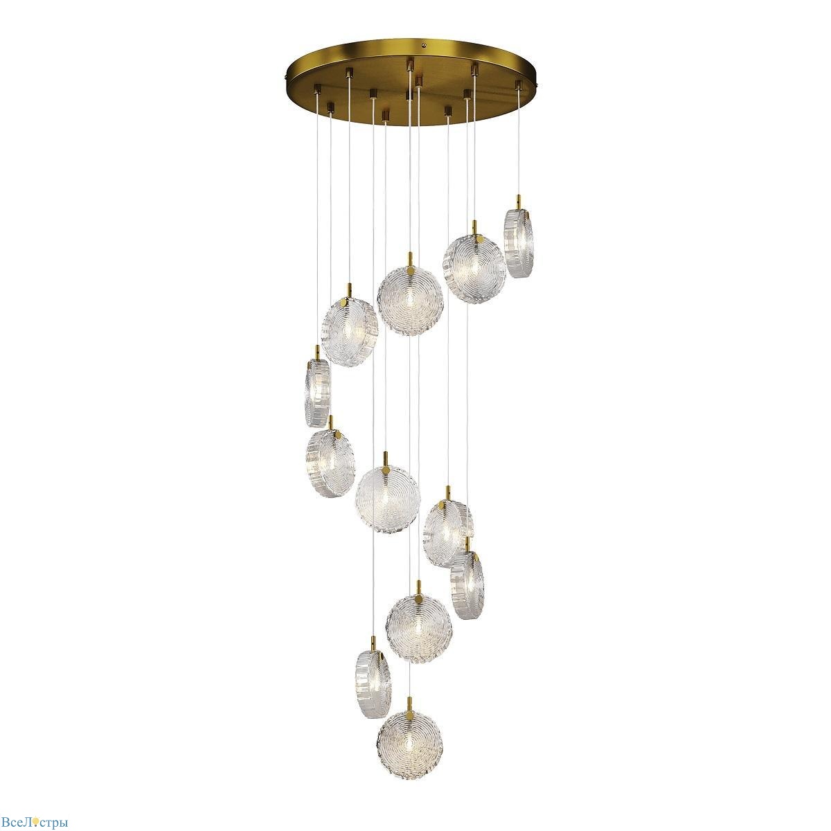 подвесная люстра maytoni frozen mod254pl-12bs