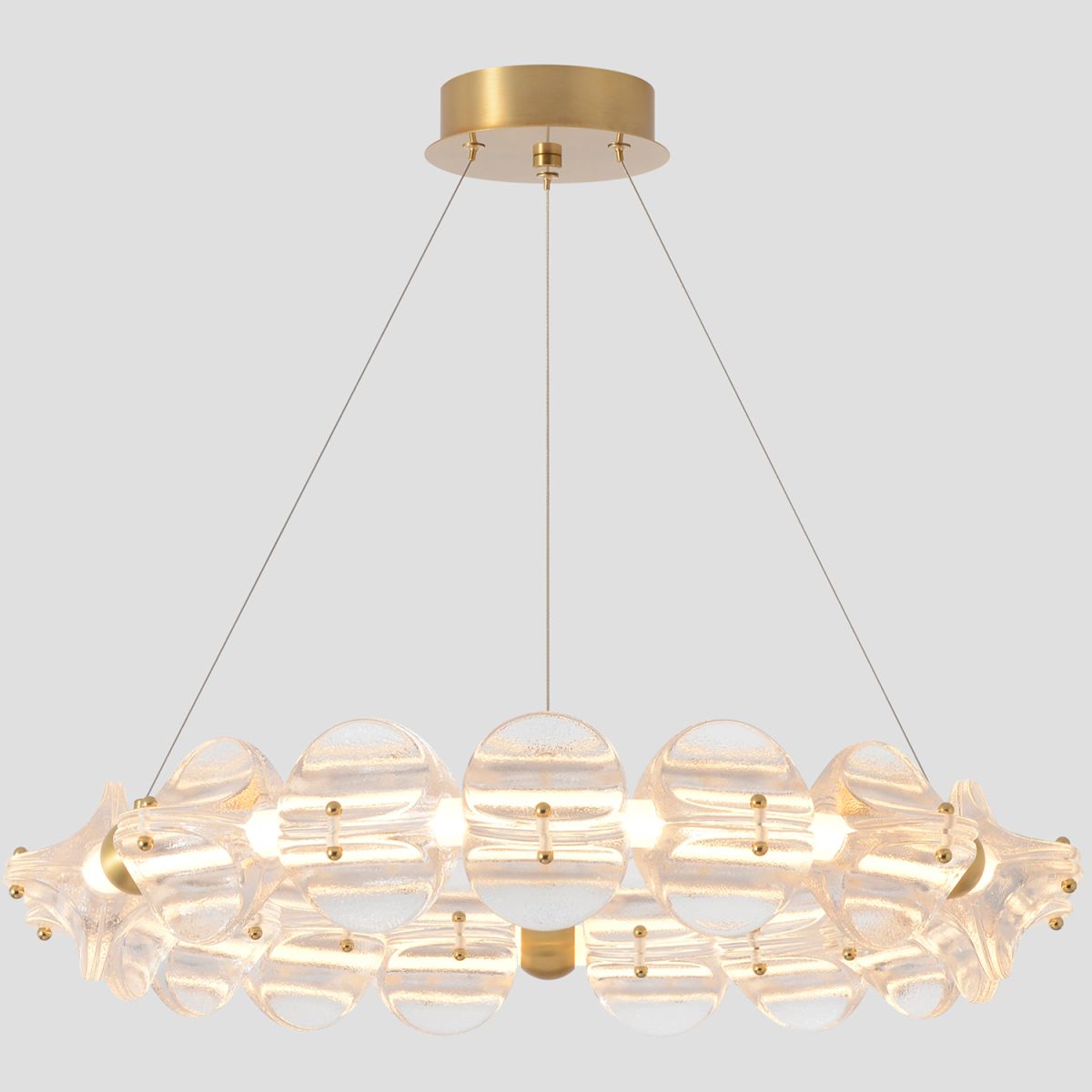 подвесная люстра crystal lux rich sp38w led