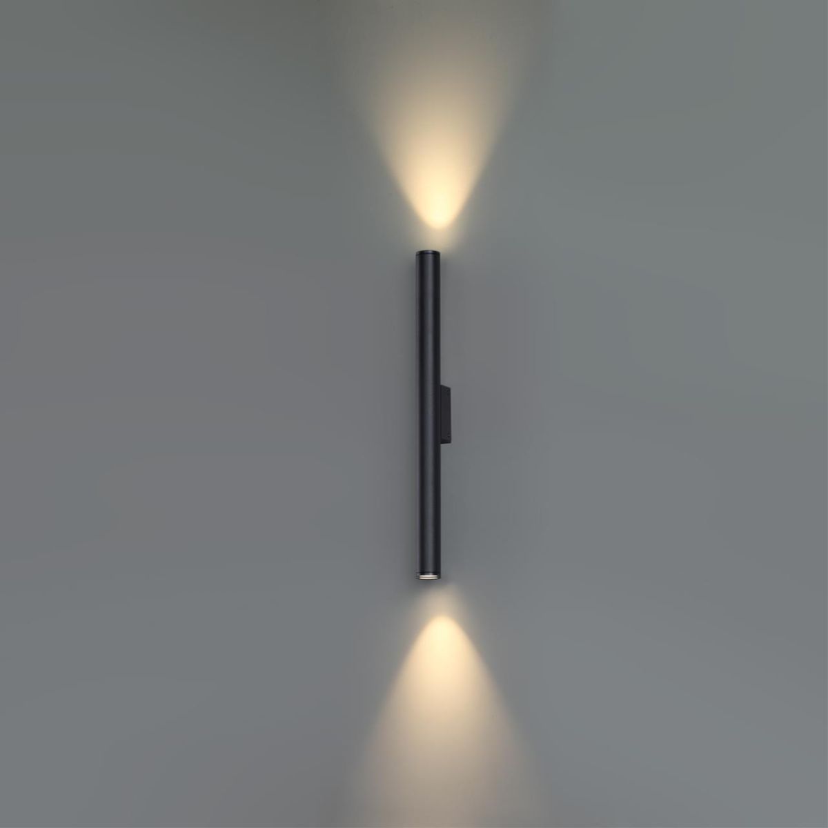 уличный настенный светильник odeon light nature tubus 7105/10wl