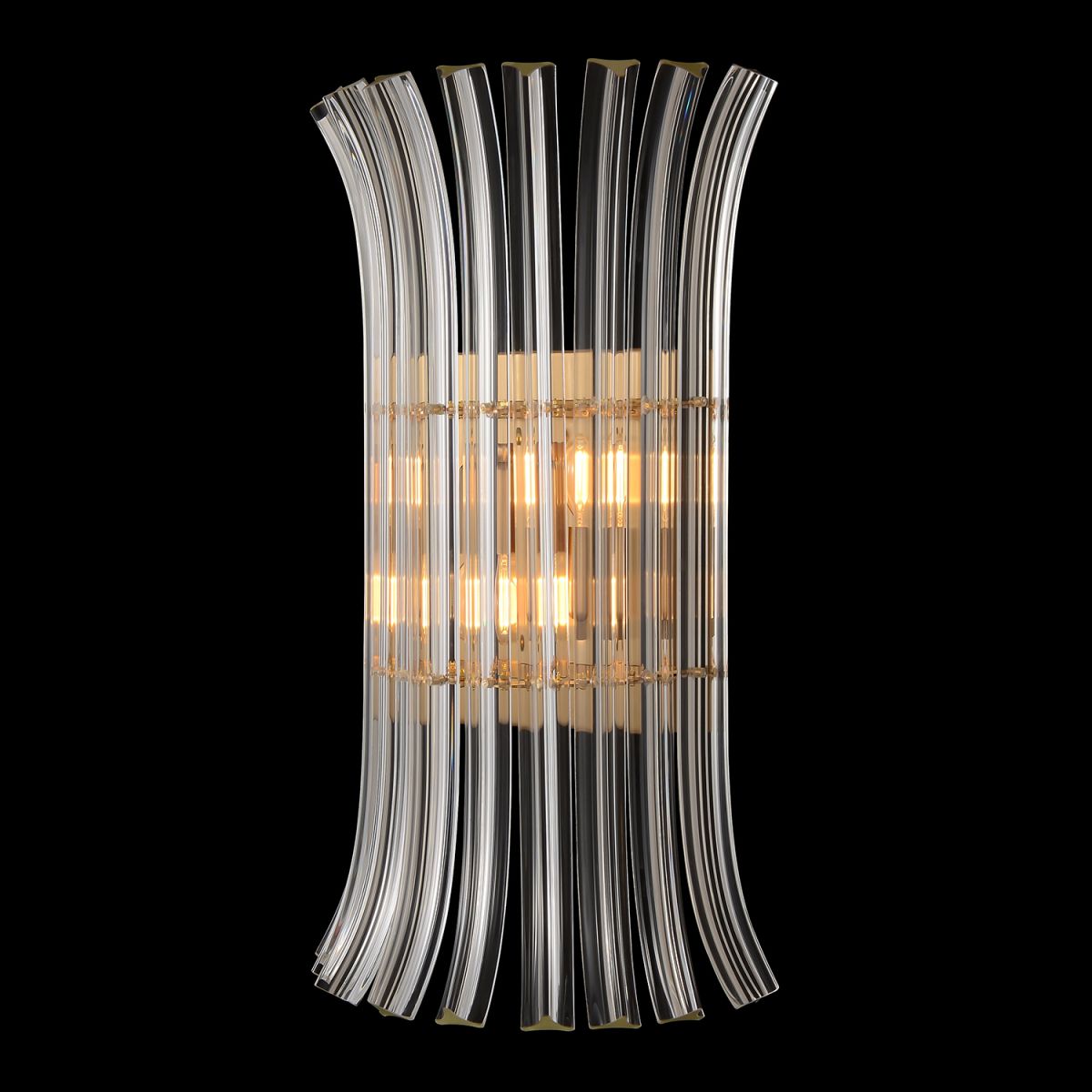 настенный светильник crystal lux cascada ap2 brass