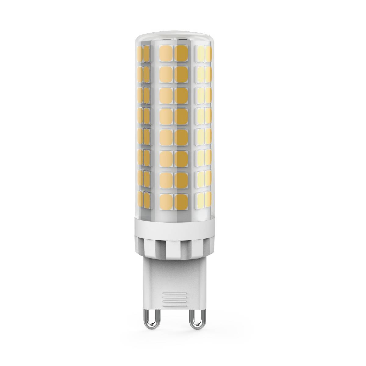 лампа светодиодная gauss g9 6,5w 3000к прозрачная 107309106