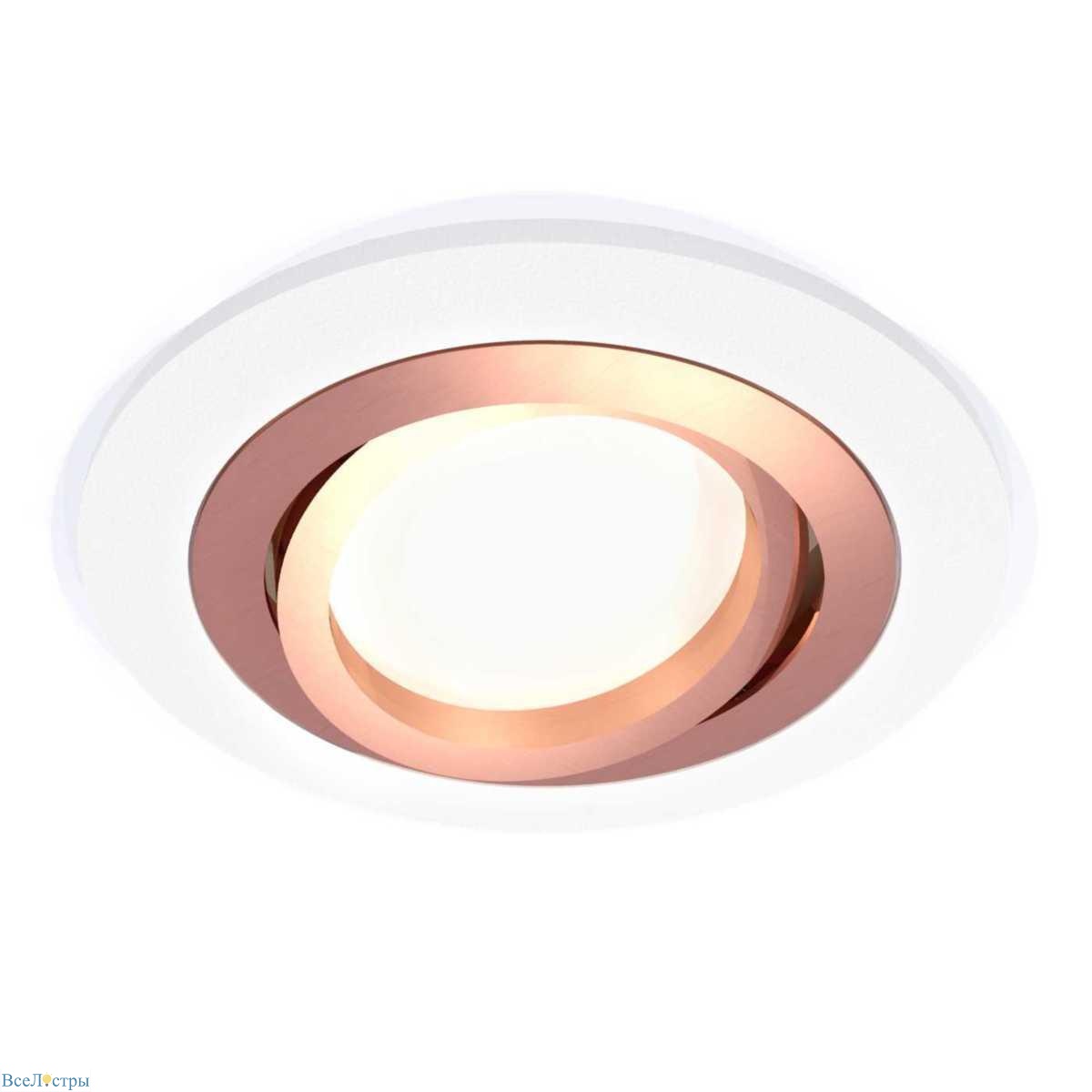 комплект встраиваемого светильника ambrella light techno spot xc (c7621, n7005) xc7621084