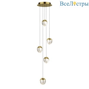 Подвесной светильник Delight Collection MD24001033-5A gold/clear