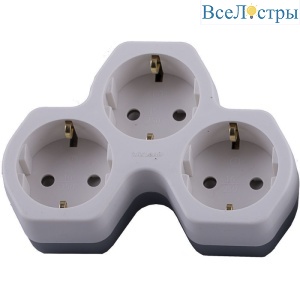 Разветвитель сетевой 3-местный Stekker 32871