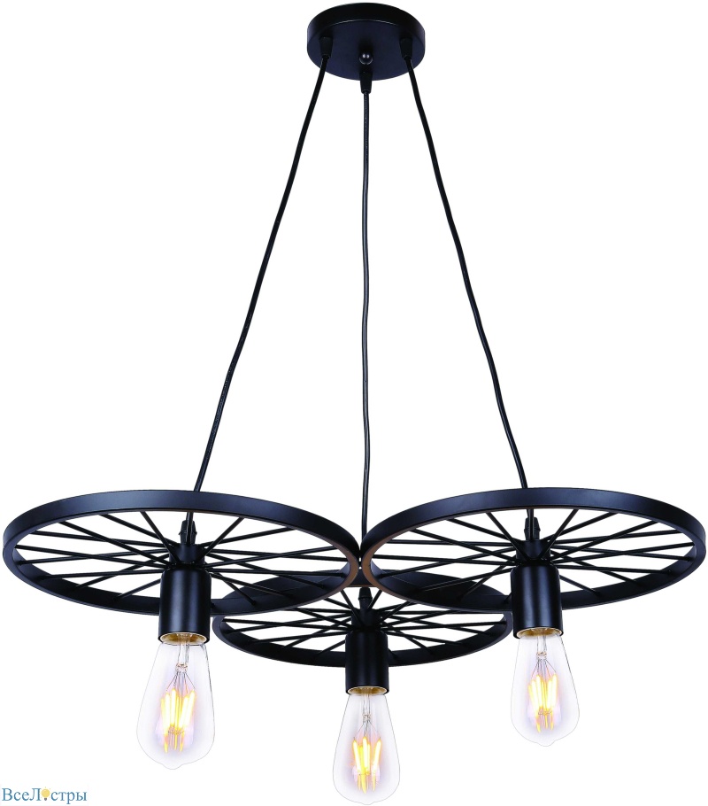 подвесной светильник toplight vanessa tl1201h-03bk