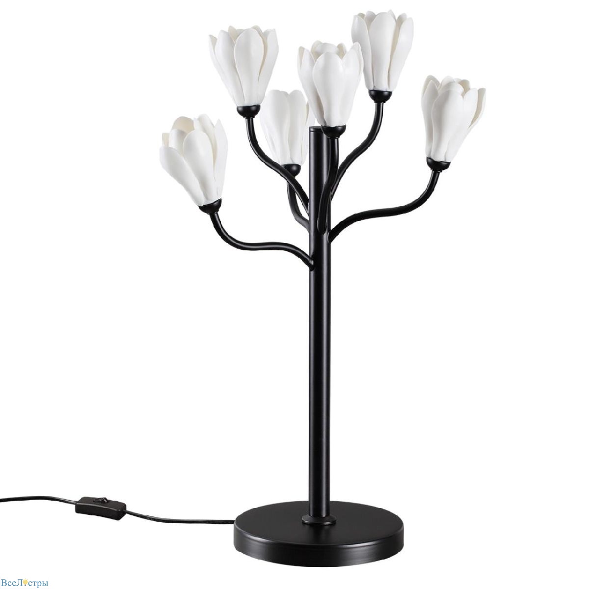 настольная лампа odeon light gardi modern 5090/6t