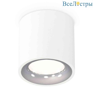 Комплект накладного светильника Ambrella light Techno Spot XS7531022 SWH/PSL белый песок/серебро полированное (C7531, N7012)