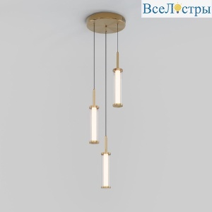 Подвесной светильник Eurosvet Stark 50386/3 LED латунь a067954