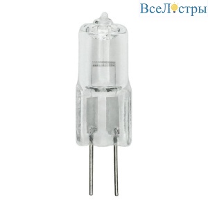 Лампа галогенная Uniel G4 20W прозрачная JC-220/20/G4 CL 01822