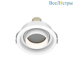 Встраиваемый светильник Maytoni Atom DL113-GU10-01-RD-W