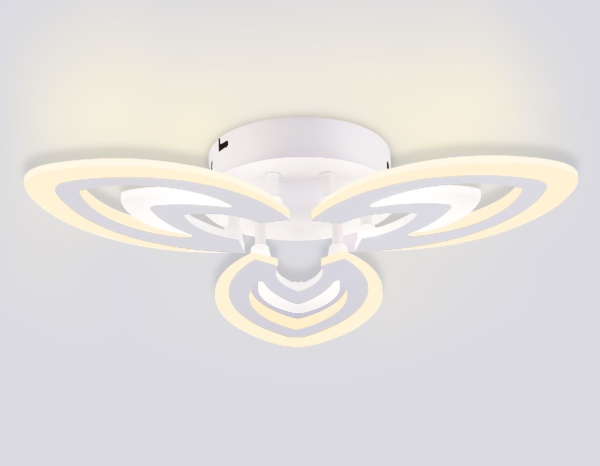 потолочная люстра ambrella light acrylica original fa4545