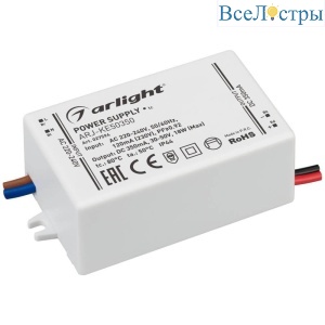 Драйвер Arlight ARJ-KE50350 30-50V 18W IP44 0,35A 027594