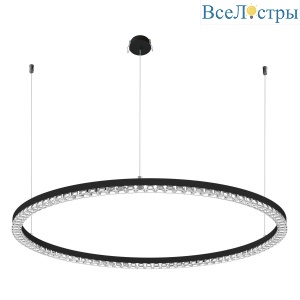 Подвесная люстра Arlight SP-DIAMOND-R850-40W Warm3000 (BK, 45 deg, 230V, TRIAC) 054483