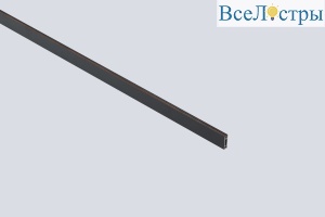 Шинопровод магнитный Crystal Lux Trace 48V CLT 0.117 01 L2000 BL