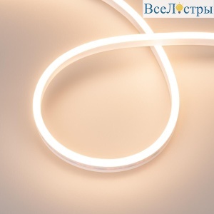 Гибкий неон Arligh 10W/m 120LED/m 2835SMD теплый белый 5M AURORA-PS-A120-12x6mm 24V Warm3000 036675