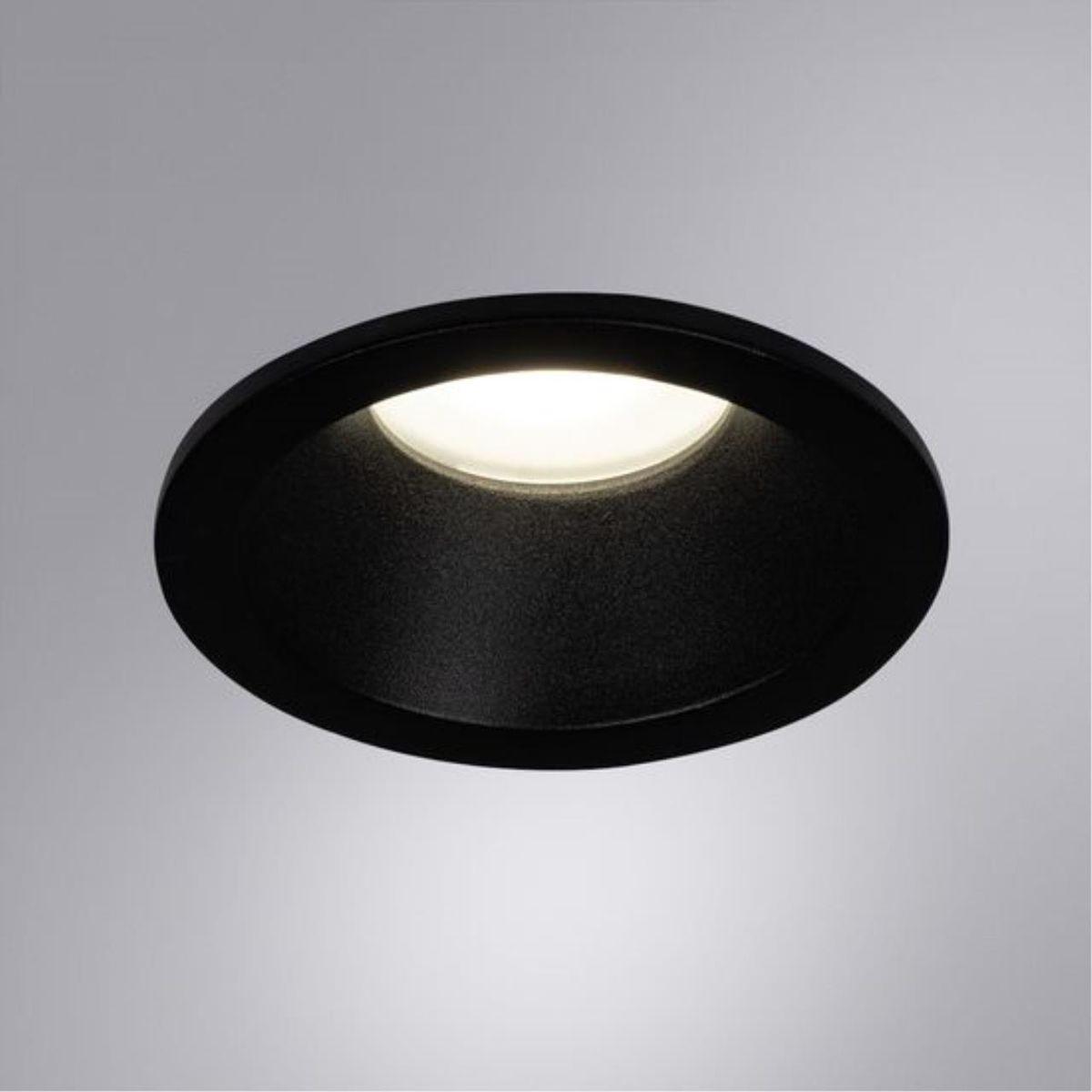встраиваемый светильник arte lamp helm a2869pl-1bk