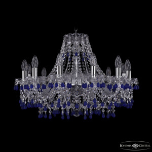 Подвесная люстра Bohemia Ivele Crystal 1410/12/240 Ni V3001
