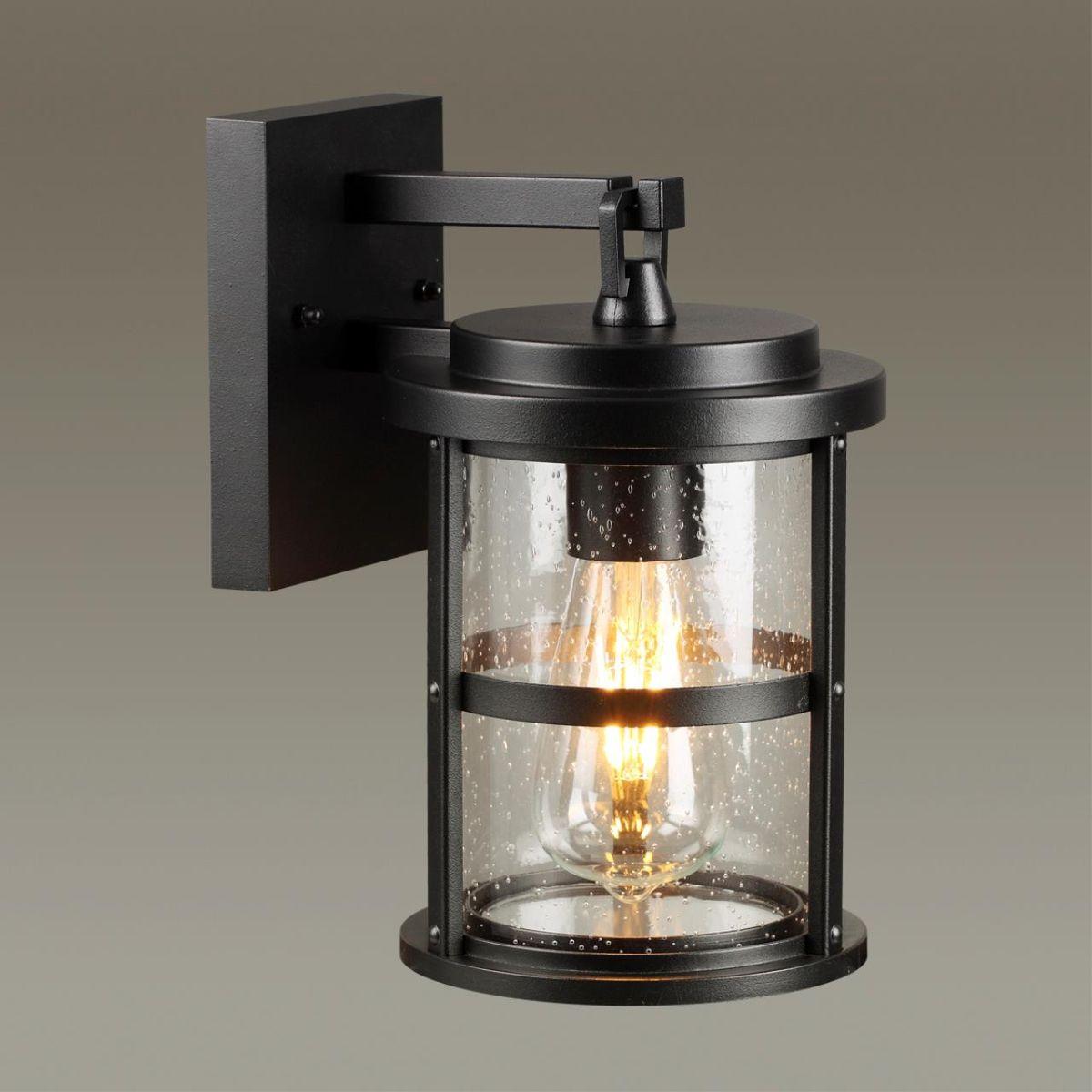 уличный настенный светильник odeon light nature magus 4964/1w