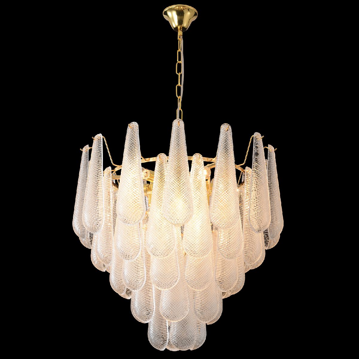 подвесная люстра crystal lux fontain sp10 gold