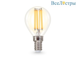 Филаментная светодиодная лампа Ambrella Light Bulbing E14 15W 4000K шар 451534