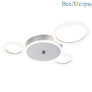 Потолочная светодиодная люстра Escada Saturn 10268/4LED Silver